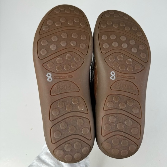 Born Men\'s Brown Leather Loafers‎ Size 13.5